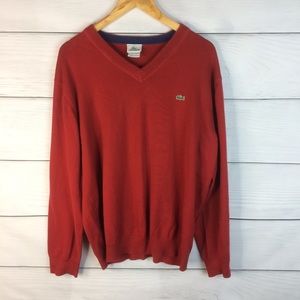 Lacoste Men’s Long Sleeve Sweater Size XL